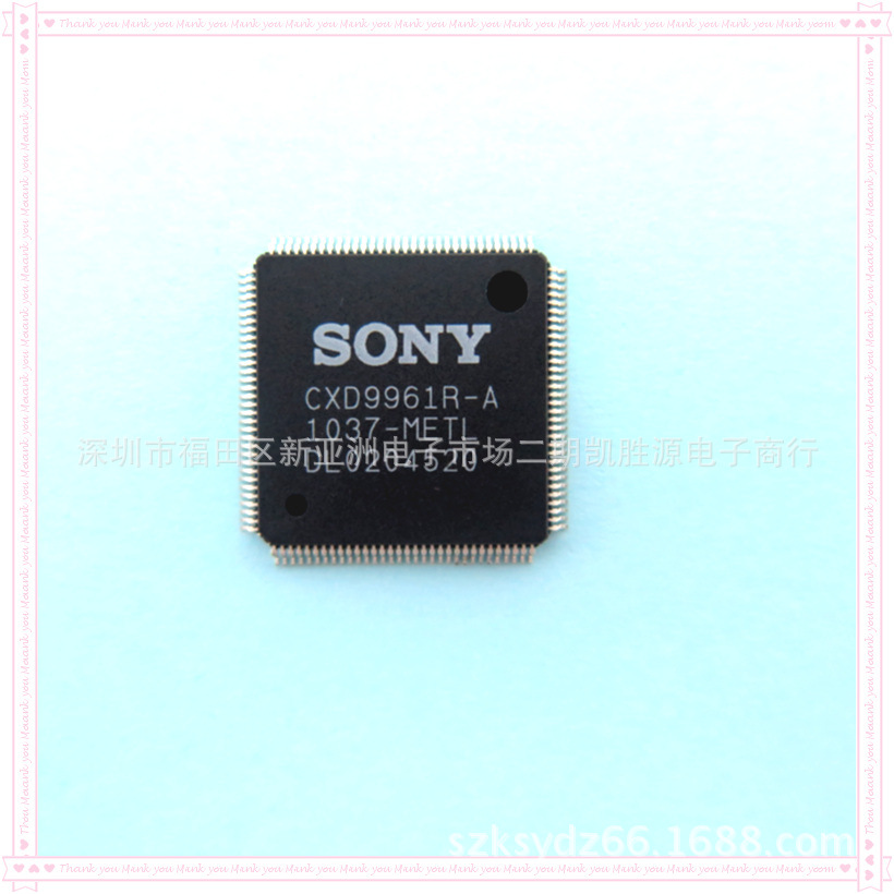 车载配件IC芯片原装正品CXD9961R-A集成电路爱游戏(中国)官方网站appLQFP-128