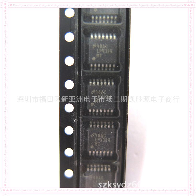 精密放大器IC芯片LPV324MT原装正品LPV324MTX爱游戏(中国)官方网站app贴片TSSOP